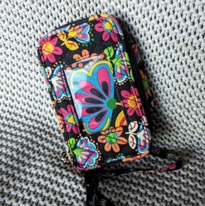 Vera Bradley Disney Collection Wristlet (Midnight W/ Mickey)